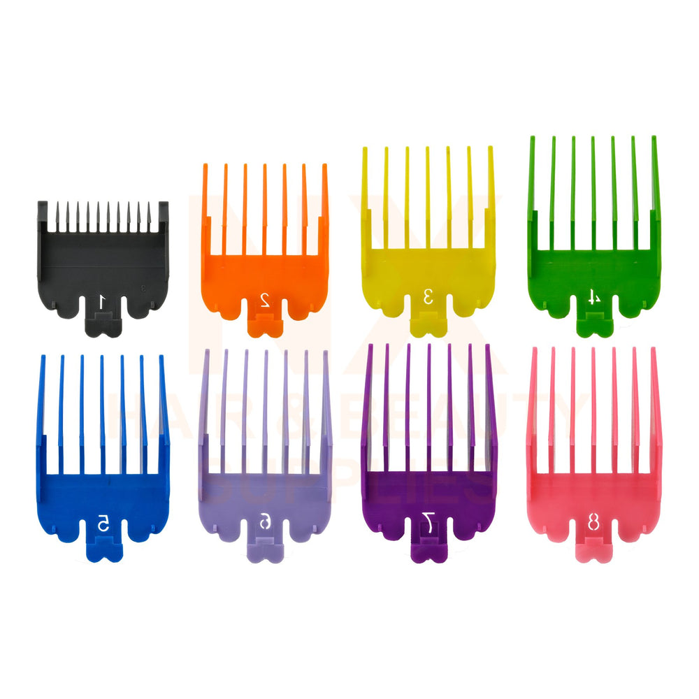 IGD - 1650 - WAHL COLORFUL CLIPPER GUIDES - 8'S