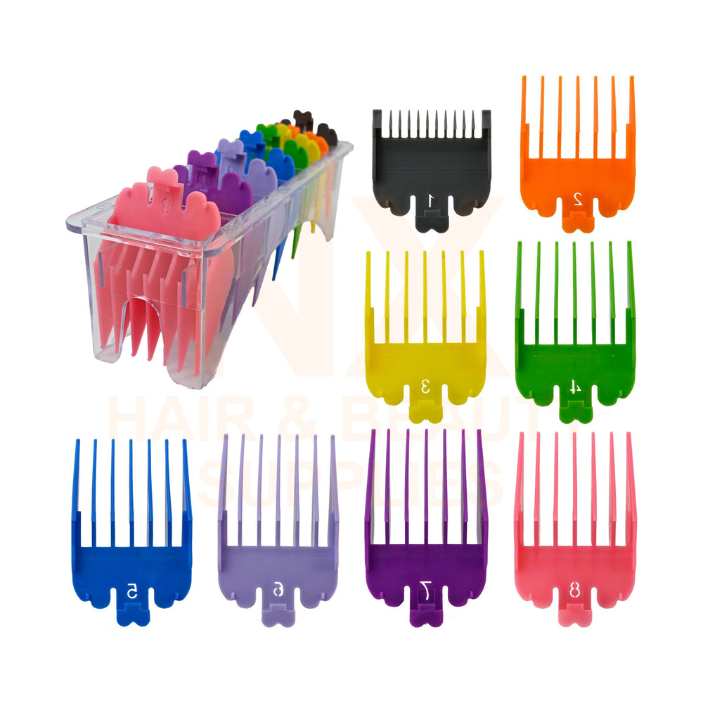 IGD - 1650 - WAHL COLORFUL CLIPPER GUIDES - 8'S