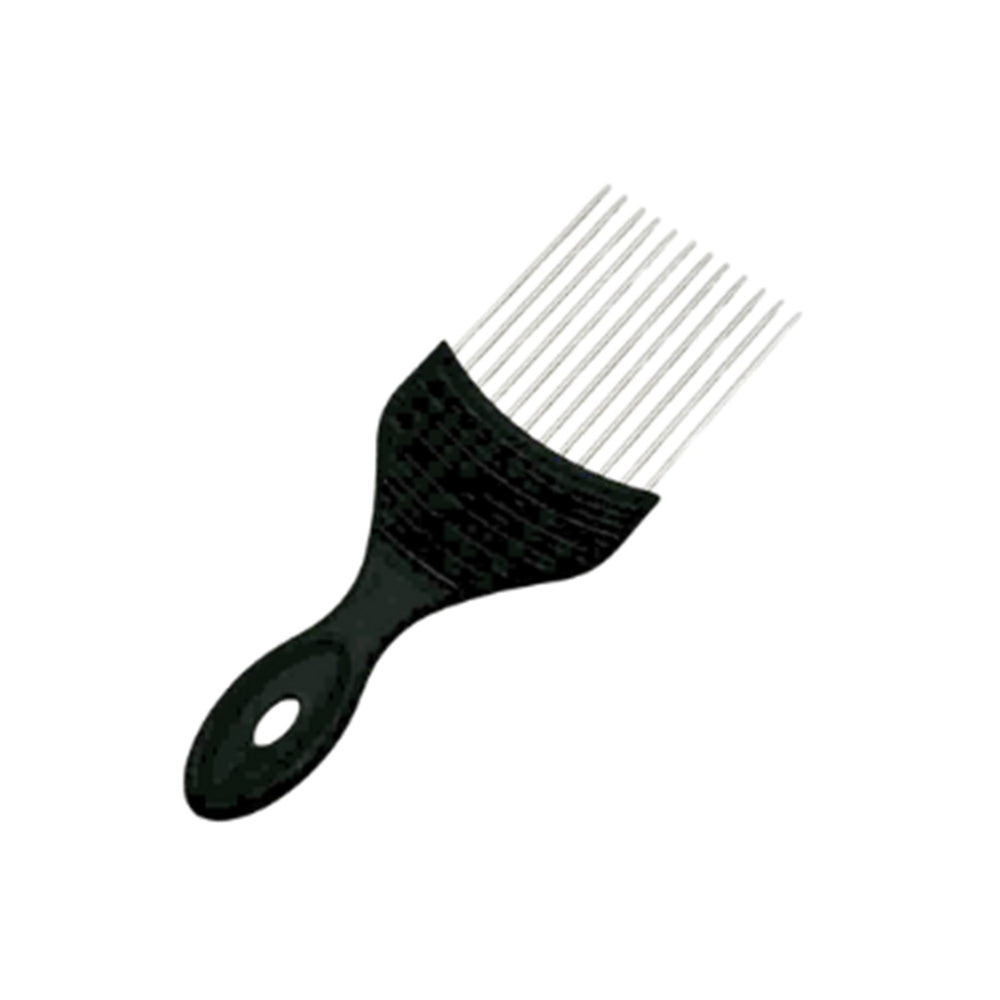 YTS AFRO METAL TAIL COMB (BIG HANDLE)12’S