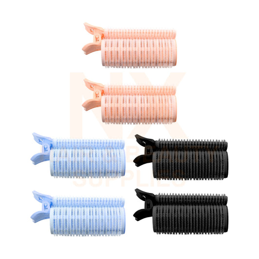 SSS - 2449 - HAIR ROLLERS SELF GRIP (2'S)