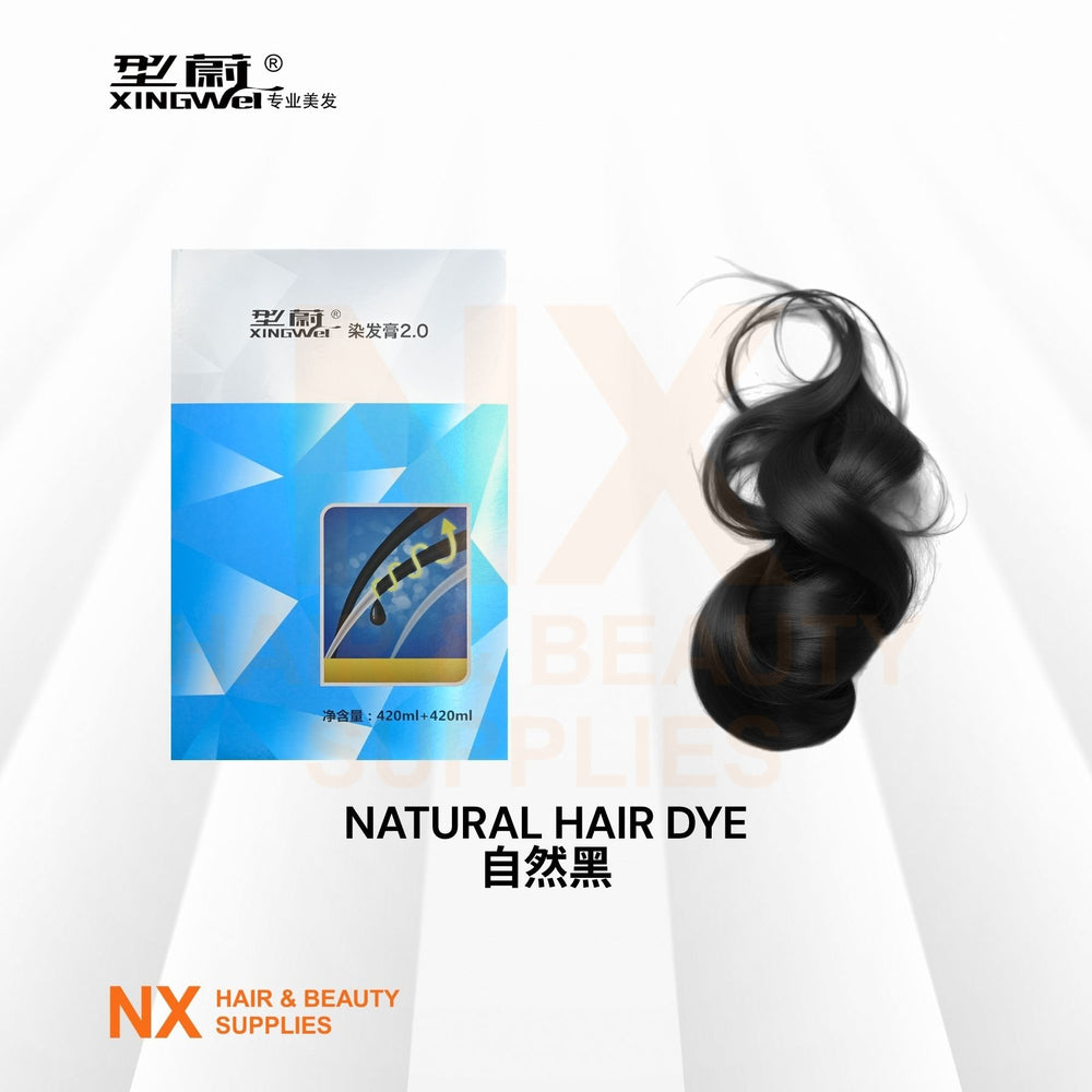 XINGWEI DISHIROU – Natural Hair Dye 420ml + 420ml - 2.0/GB2/GB5/GB7/4-77/5-77