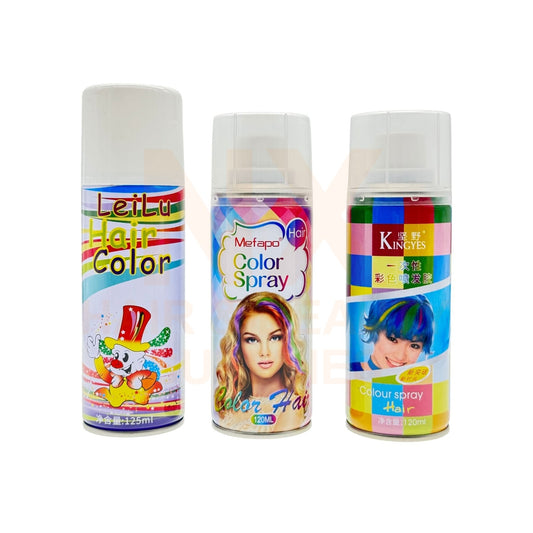 LEILU / MEFAPO / KINGYES HAIR COLOR SPRAY 120ML (RANDOM BRAND)