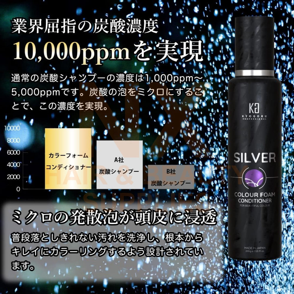 KYOGOKU – Silver Color Foam Conditioner 200g