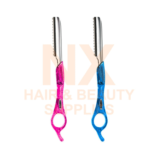 FAWEIO – STYLING RAZOR HANDLE – ZI–023–6 BLUE/PINK