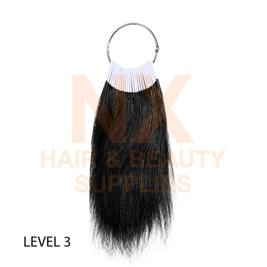 DA – HAIR SWATCHES – TESTING COLOR – 3/5/7/9/10 LEVEL (25PCS/SET)