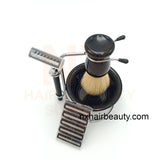 4 in 1 Shaving Set (Silver Stand)