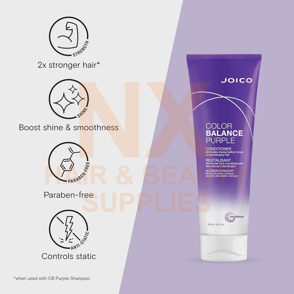 JOICO – COLOR BALANCE CONDITIONER 250ML – PURPLE