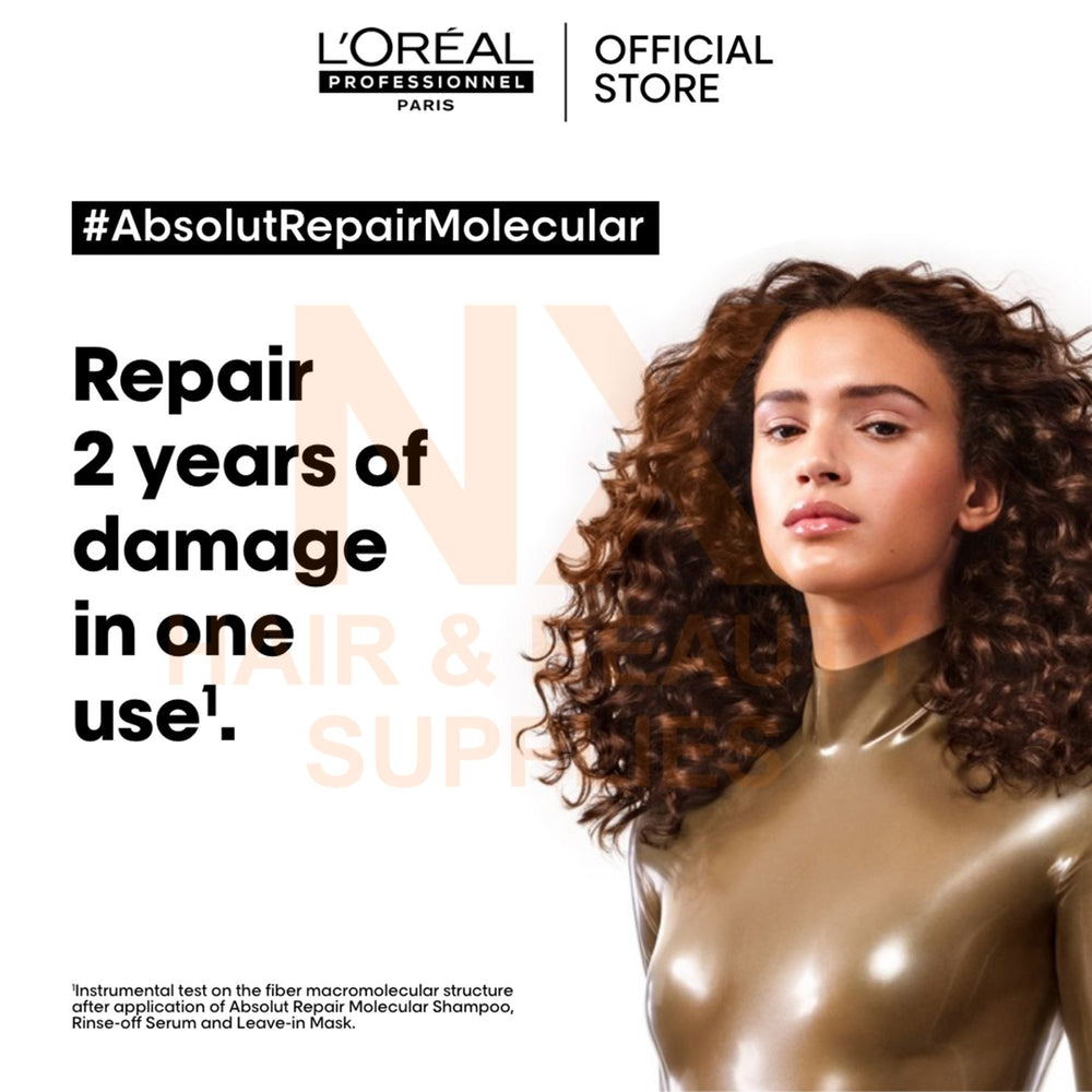 LOREAL – ABSOLUT REPAIR MOLECULAR PRE-SHAMPOO – 190ML