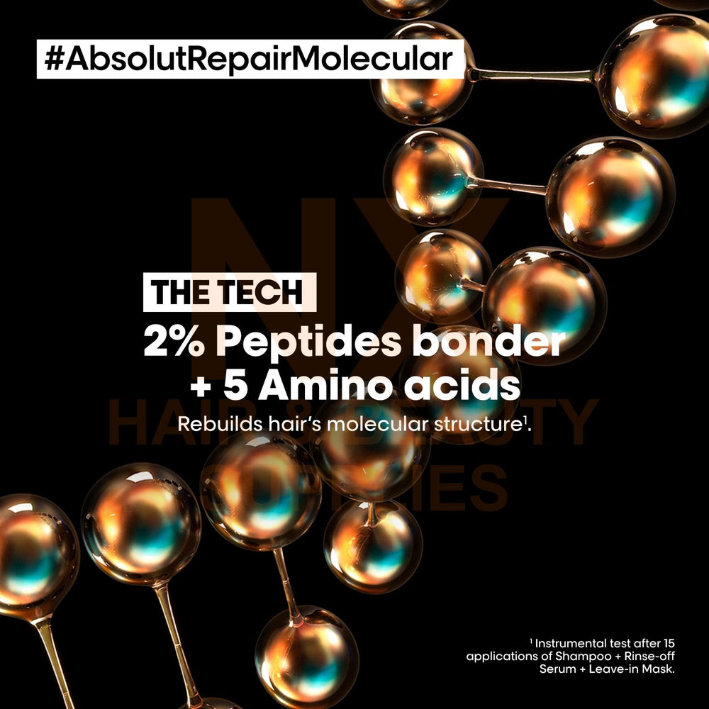 LOREAL – ABSOLUT REPAIR MOLECULAR PRE-SHAMPOO – 190ML