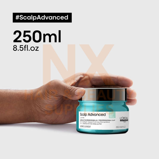 LOREAL – SCALP ADVANCED 2IN1 DEEP PURIFIER CLAY MASK 250ML