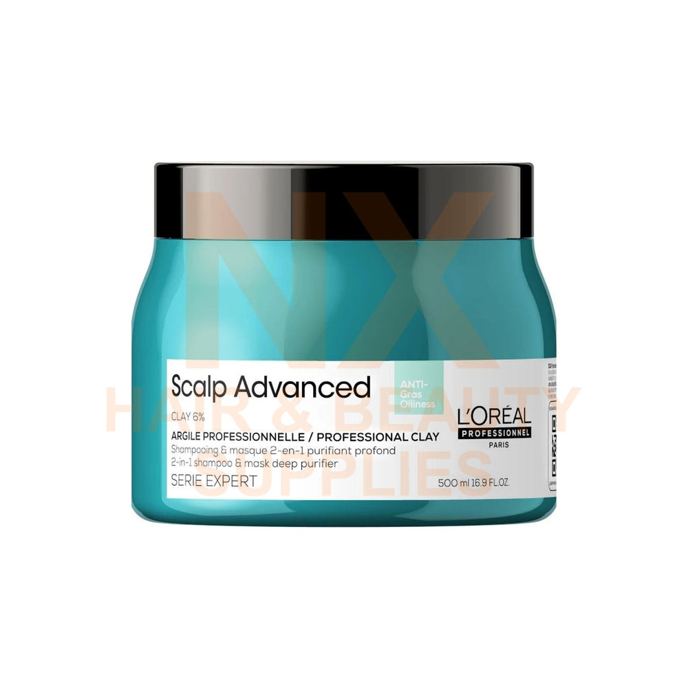 LOREAL – SCALP ADVANCED 2IN1 DEEP PURIFIER CLAY MASK 500ML