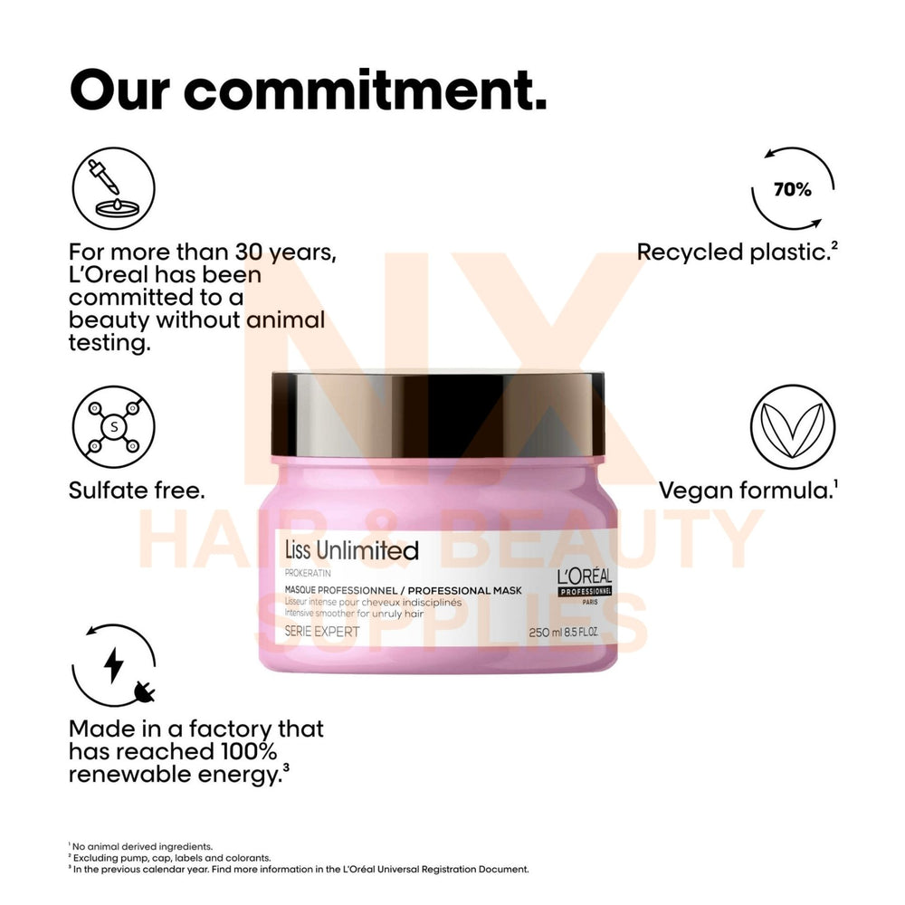 LOREAL – LISS UNLIMITED MASQUE 250ML