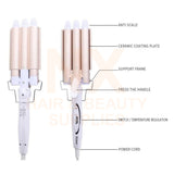 XD – KEMEI 3 BARREL CURLING IRON – 22MM (KM–1010)