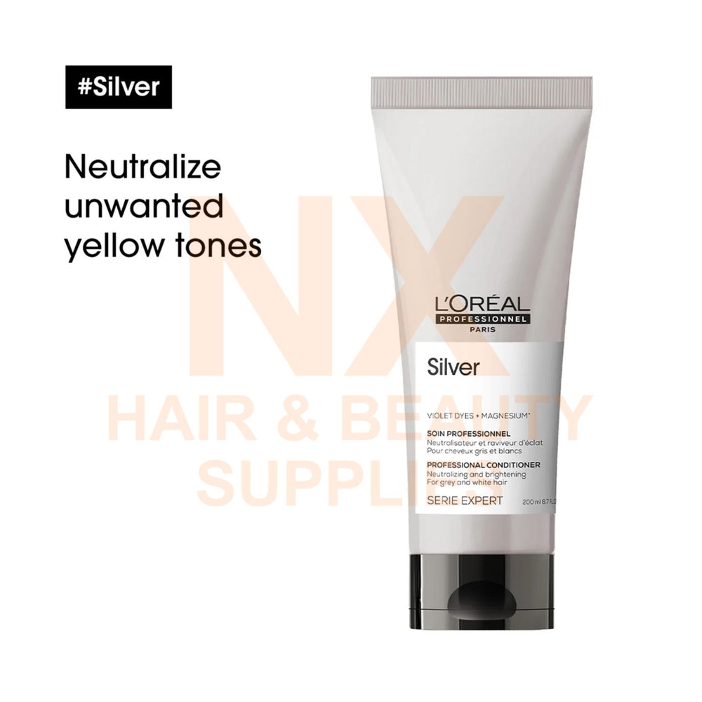 LOREAL – MAGNESIUM SILVER CONDITIONER 200ML