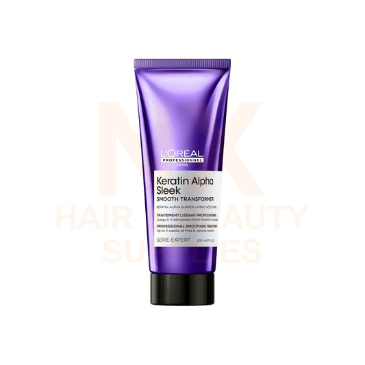 LOREAL - KERATIN ALPHA SLEEK SMOOTH TRANSFORMER - 200ML