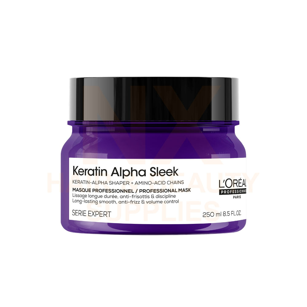 LOREAL - KERATIN ALPHA SLEEK MASK - 250ML