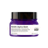 LOREAL - KERATIN ALPHA SLEEK MASK - 250ML