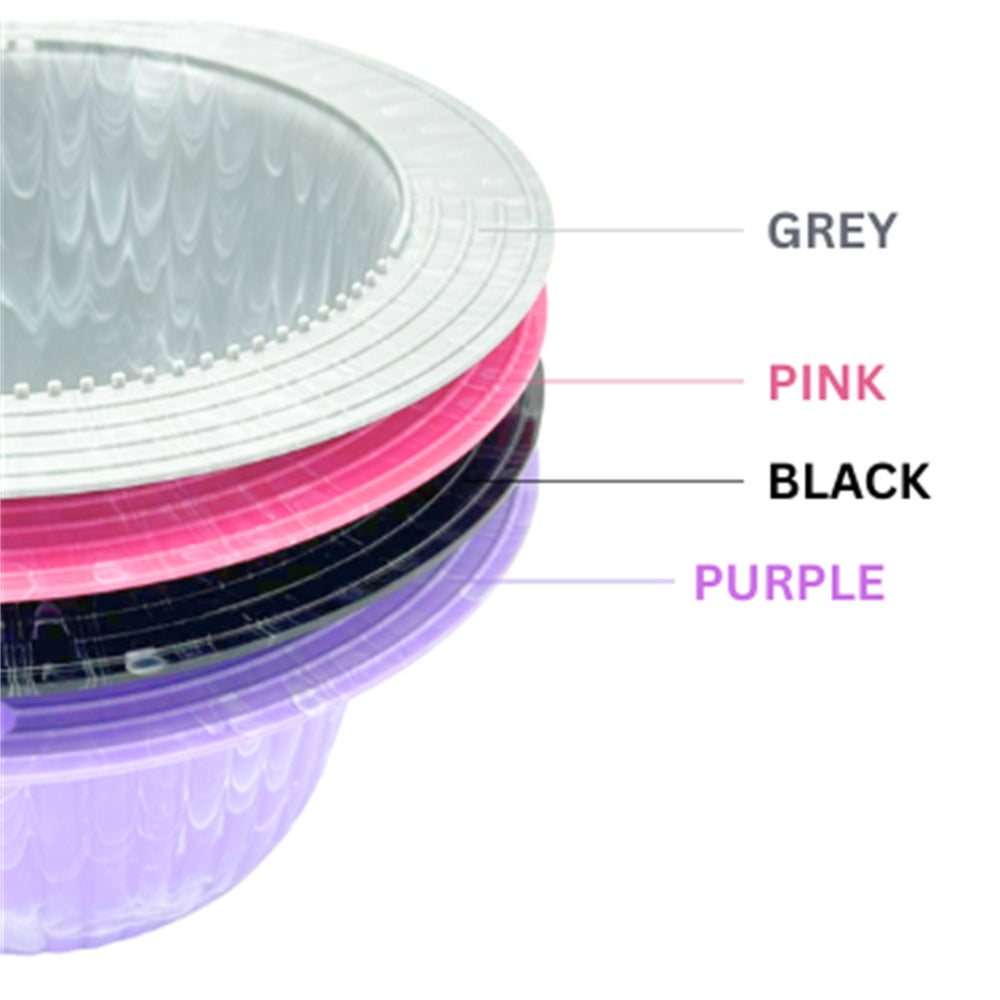 YTS DYE BOWL ROUND BIG PURPLE/PINK/BLACK/GREY