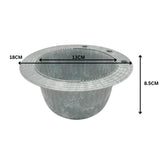 YTS DYE BOWL ROUND BIG PURPLE/PINK/BLACK/GREY