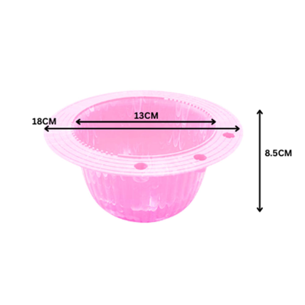 YTS DYE BOWL ROUND BIG PURPLE/PINK/BLACK/GREY