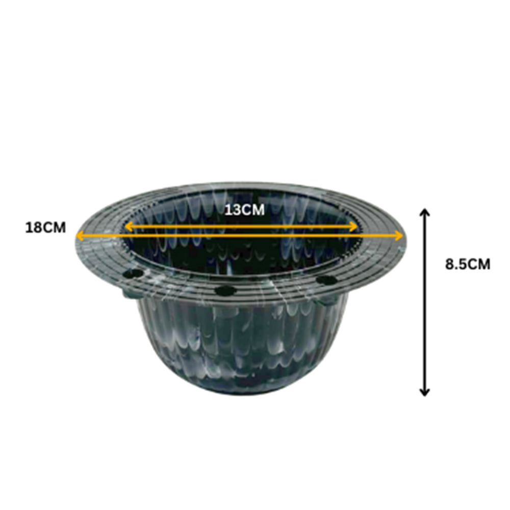 YTS DYE BOWL ROUND BIG PURPLE/PINK/BLACK/GREY