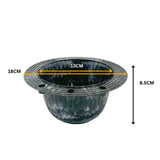 YTS DYE BOWL ROUND BIG PURPLE/PINK/BLACK/GREY
