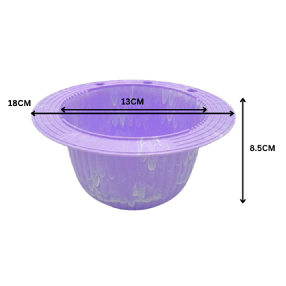 YTS DYE BOWL ROUND BIG PURPLE/PINK/BLACK/GREY