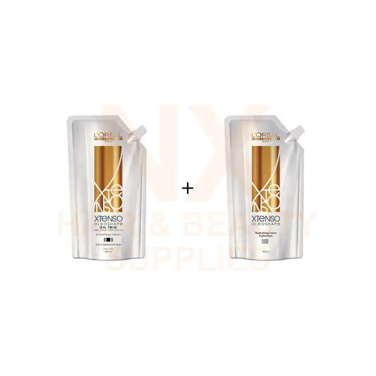 LOREAL - XTENSO REBONDING CREAM - 400ML X 2 (SET)