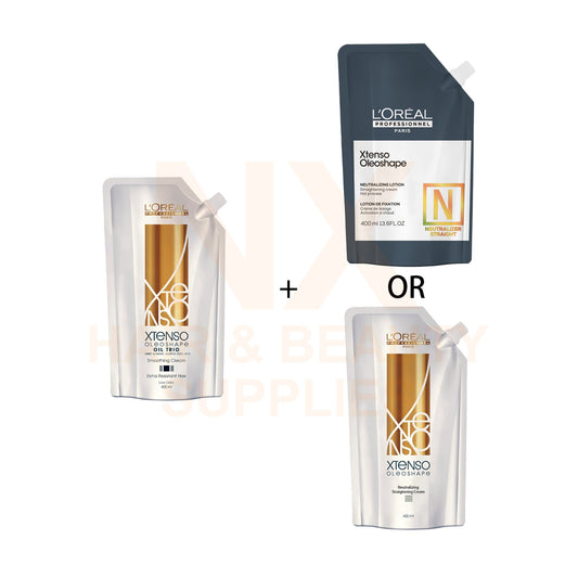 LOREAL - XTENSO REBONDING CREAM - 400ML X 2 (SET)