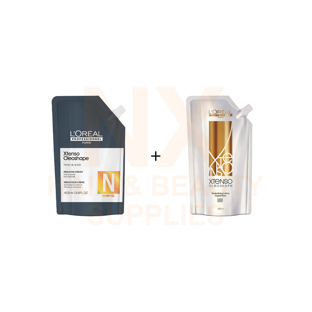 LOREAL - XTENSO REBONDING CREAM - 400ML X 2 (SET)