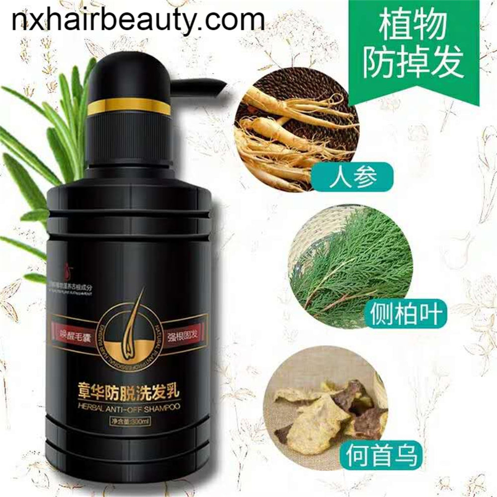 XINGWEI – Dishirou Zhanghua – Herbal Anti–Off Shampoo 300ml