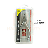 AAA - CUTICLE NIPPERS - IL-05 - JAW 3.5MM