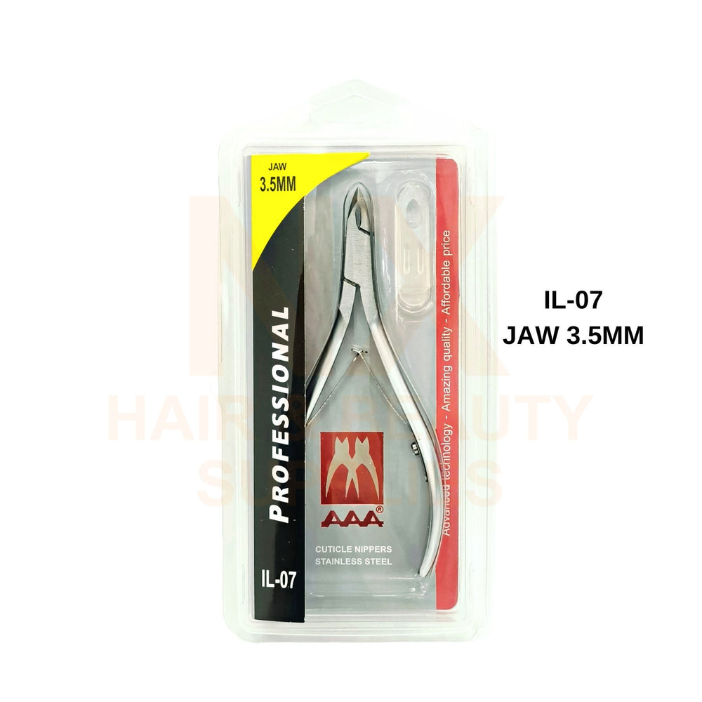 AAA - CUTICLE NIPPERS - IL-07 - JAW 3.5MM