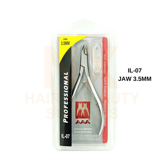 AAA - CUTICLE NIPPERS - IL-07 - JAW 3.5MM