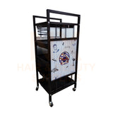 HM-074 - HAIR TROLLEY WITH BARBER DESIGN
