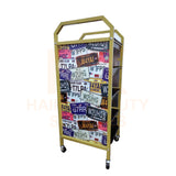 HM-703 - HAIR TROLLEY WITH CARPLATE DESIGN