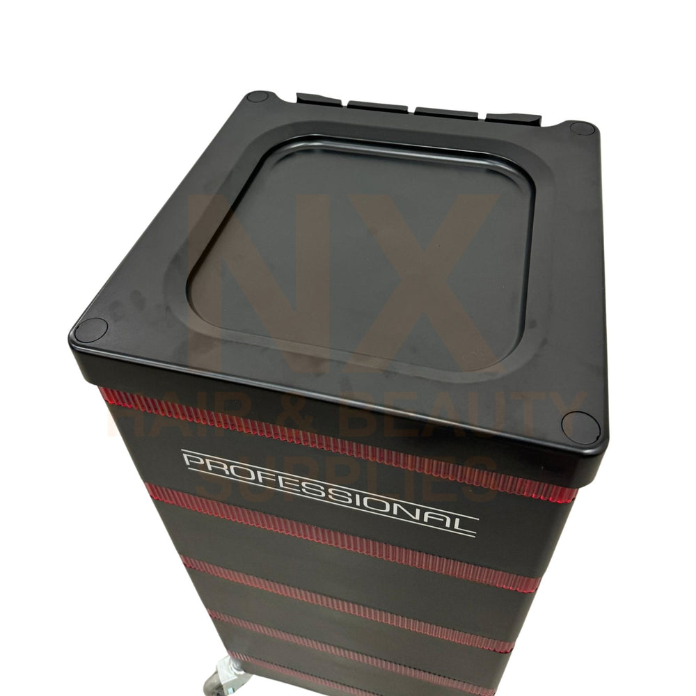 VIC+ – PROFESSIONAL – HAIR TROLLEY (BLACK BLUE/BLACK RED)