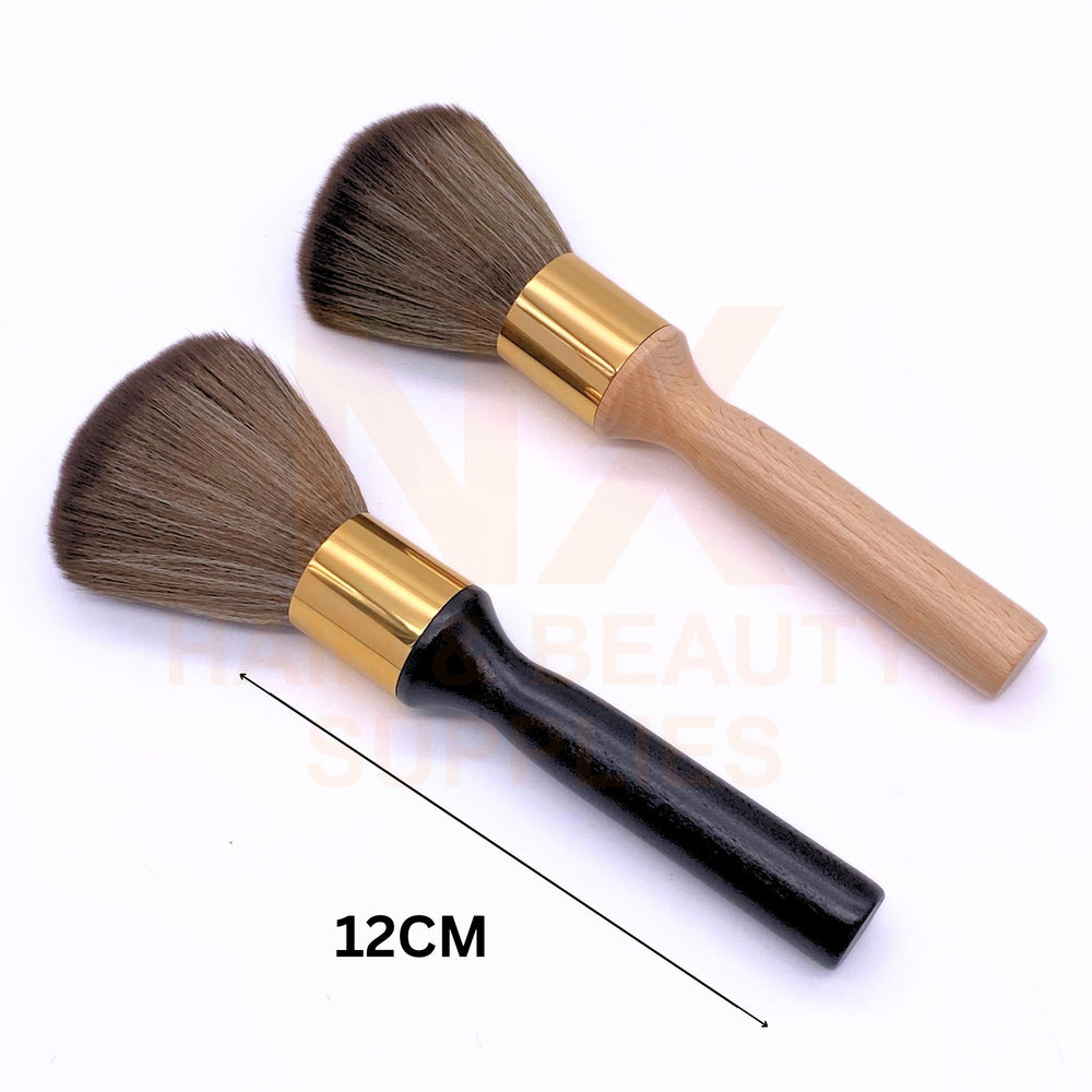 XD - 2248 - WOOD BARBER BRUSH (LONG HANDLE 12CM)