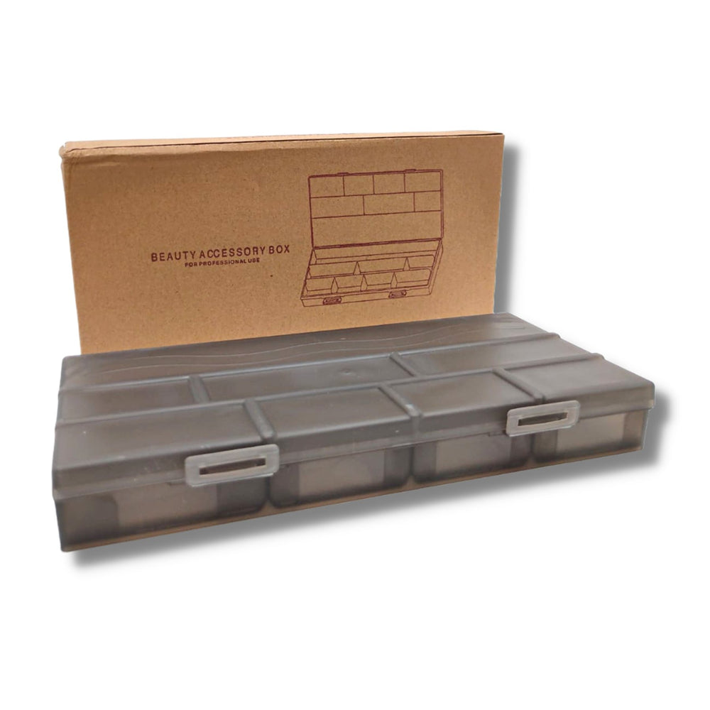 XD - BEAUTY ACCESORIES PIN BOX - BLACK/GREY