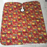 JX AD CUTTING CAPE – BARBER DESIGN (GOLD ICON)