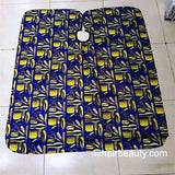 JX AD CUTTING CAPE – BARBER DESIGN (GOLD ICON)