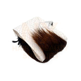 BANGS HAIR EXTENSION CLIP – EXTRA THICK (BLACK/BROWN)