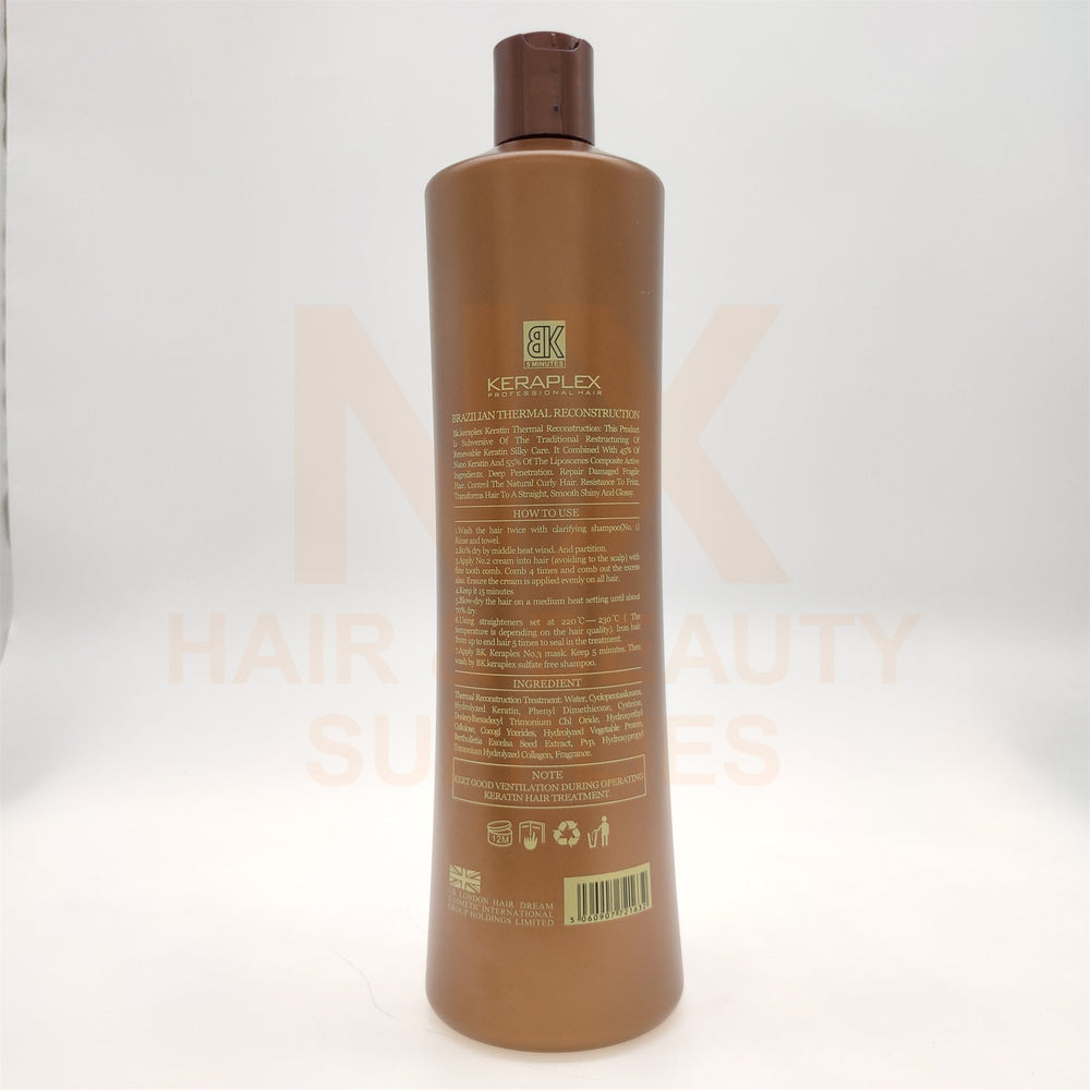BK – KERAPLEX KERATIN TREATMENT (GOLD) – 1000ML X 3 (SET)