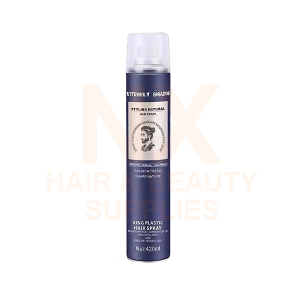 BUTTERFLY SHADOW - HAIR SPRAY - 420ML (BLUE)