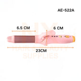 CHAIER – AE–522A – 2–IN–1 CURLING IRON – PINK