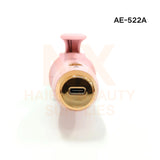 CHAIER – AE–522A – 2–IN–1 CURLING IRON – PINK
