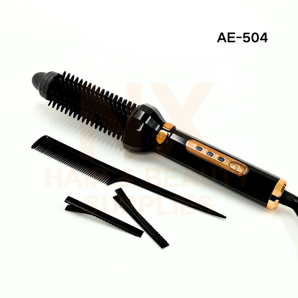 CHAIER - AE-504 - AUTOMATIC BRUSH IRON - BLACK