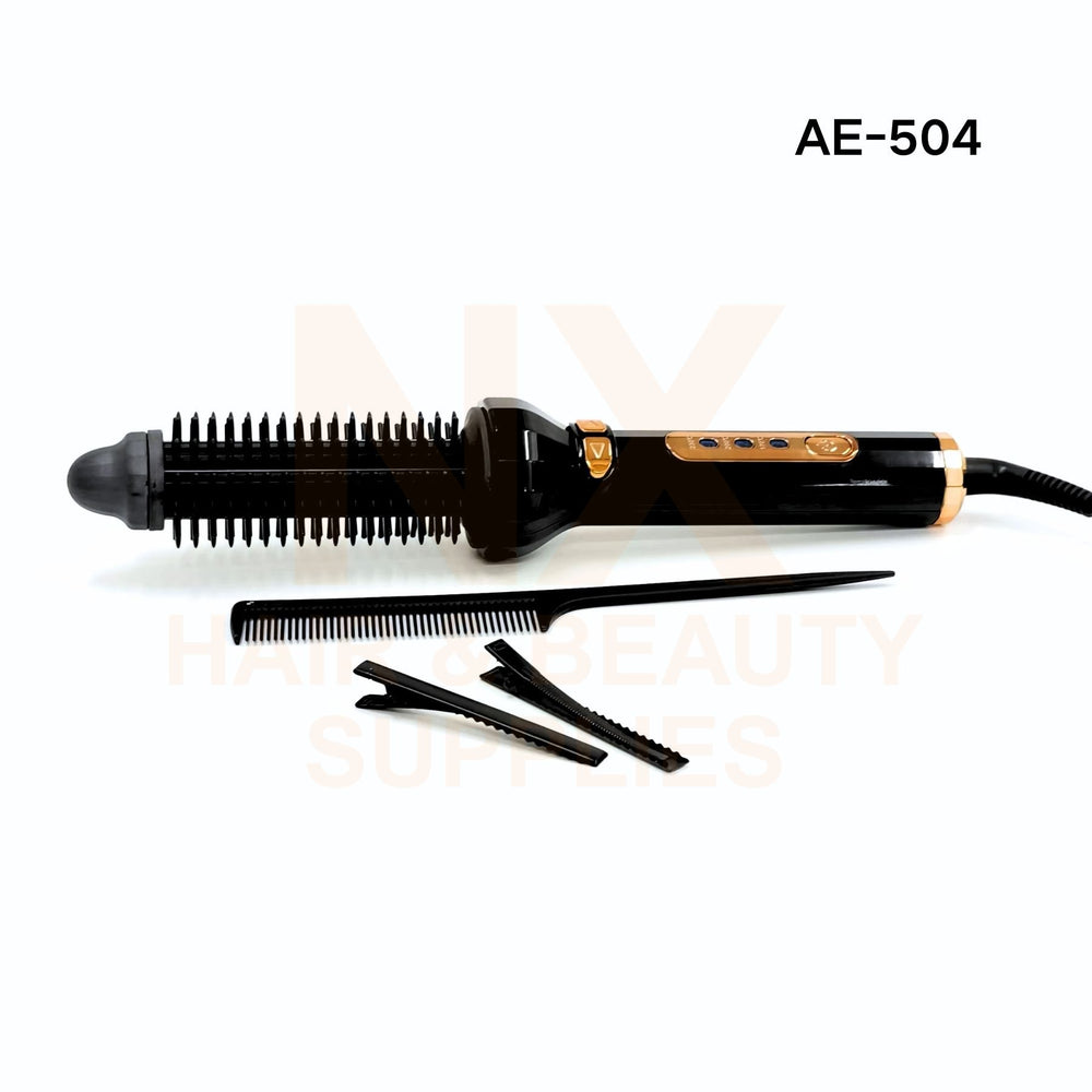 CHAIER - AE-504 - AUTOMATIC BRUSH IRON - BLACK