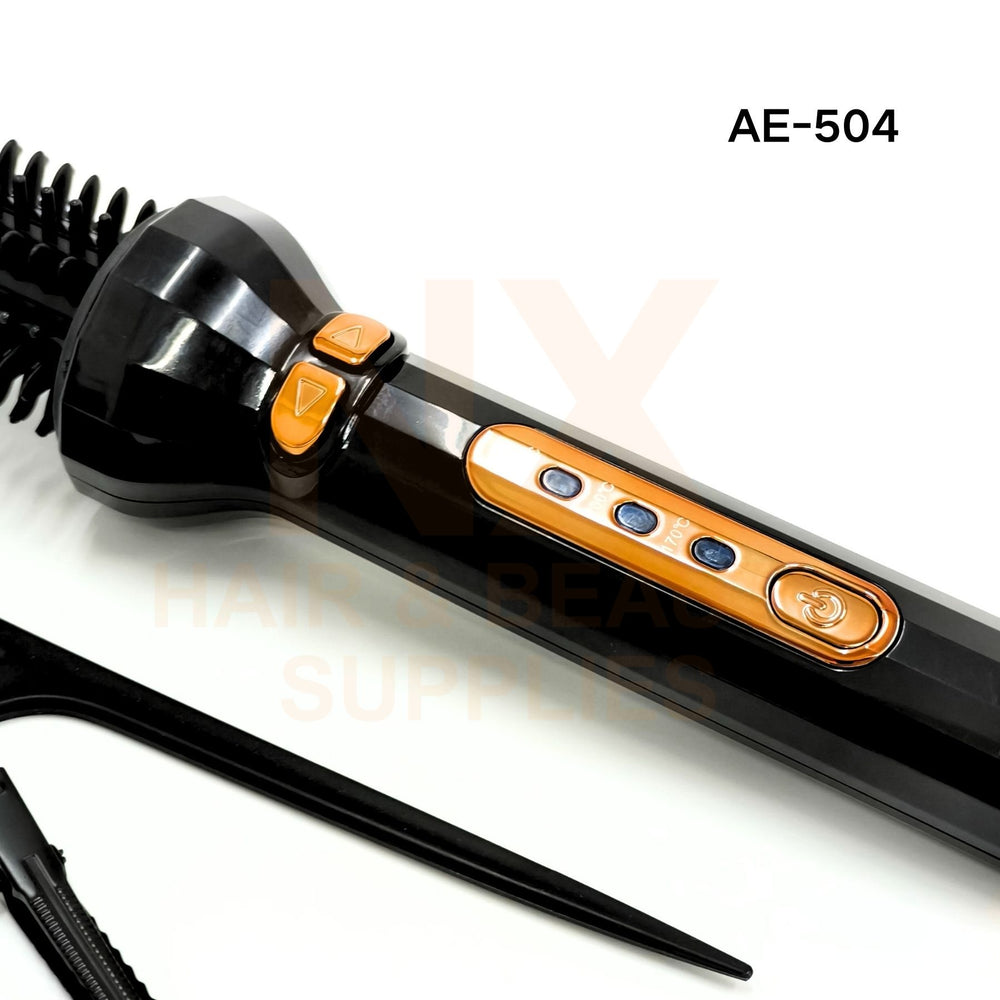 CHAIER - AE-504 - AUTOMATIC BRUSH IRON - BLACK