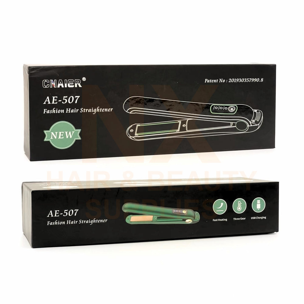 CHAIER - AE-507 - FASHION HAIR STRAIGHTENER - PINK